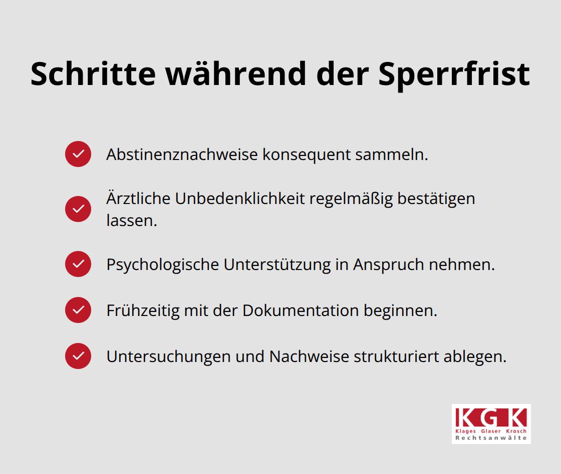 Checkliste zur aktiven Wiederherstellung der Fahreignung - Führerschein Verlust Beratung Köln