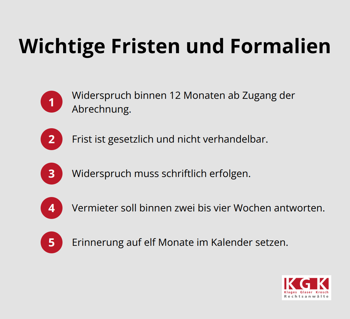 Kompaktüberblick zu Widerspruchsfristen und Anforderungen