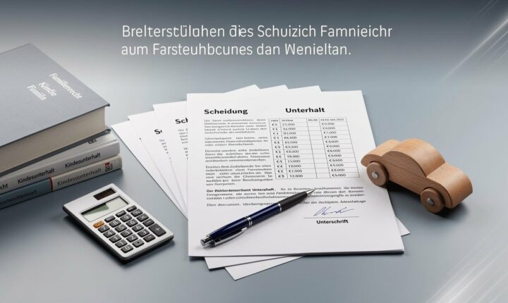 Scheidung und Unterhalt für ein Kind rechtssicher regeln