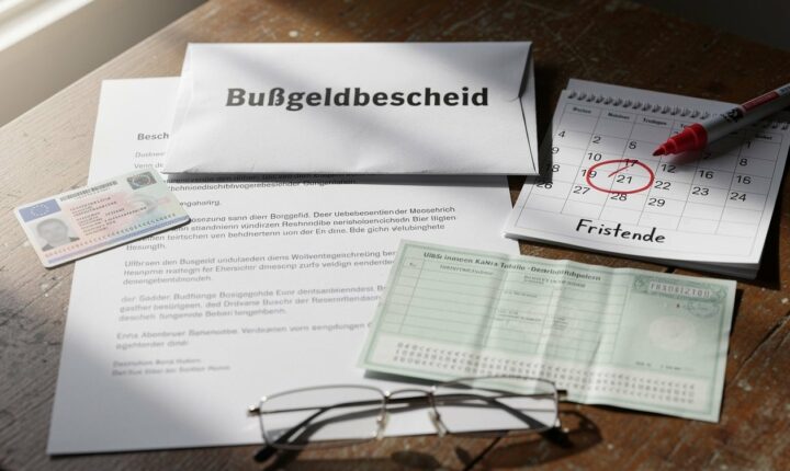 Verkehrsrecht Bußgeldbescheid Einspruch: Fristen und richtiges Vorgehen